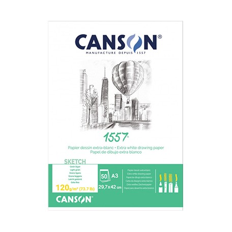 Szkicownik Canson 1557 120g