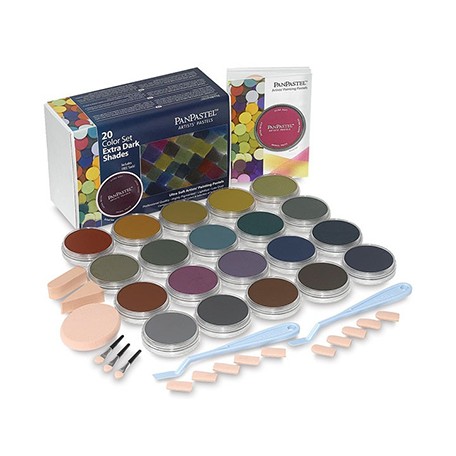 pastele suche panpastel extra dark