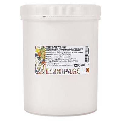 Decoupage, podkład wodny, Renesans, 1200ml