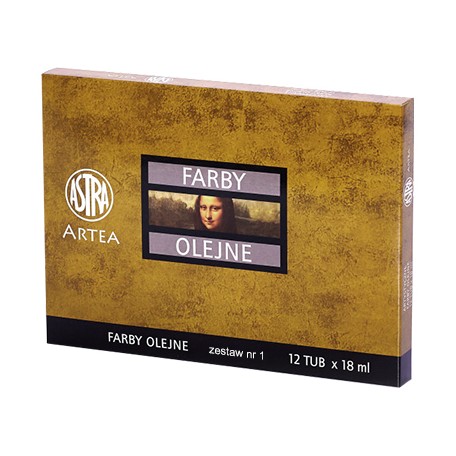 Farby olejne Artea set 1