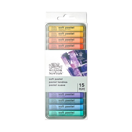 Suche pastele Winsor & Newton 15 kolorow