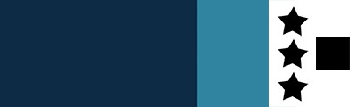 prussian blue farba akrylowa Flashe L&B