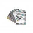 blok holograficzny silver happy color
