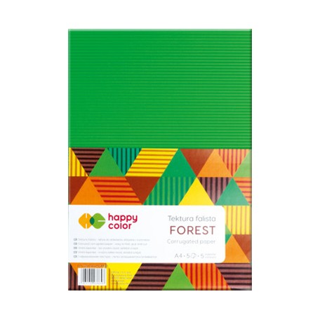 Tektura falista Forest Happy Color