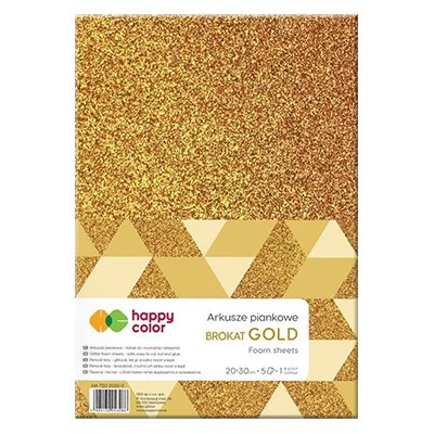 arkusze piankowe gold happy color