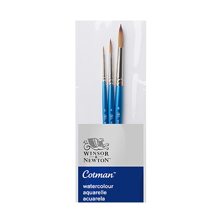 Pędzle akwarelowe Cotman winsor newton
