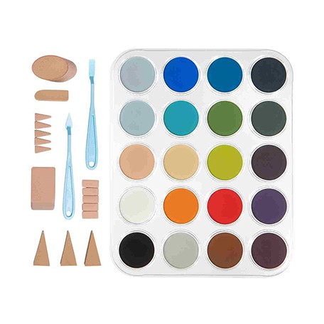 sky land sea les darlow panpastel set