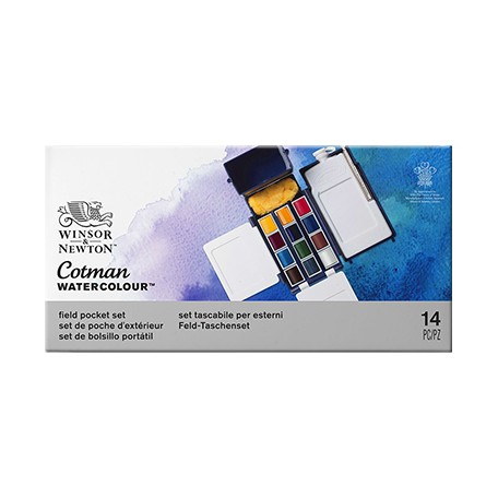 akwarele cotman field box