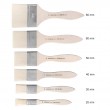 Pędzel seria 8043 50 naturalna szczecina