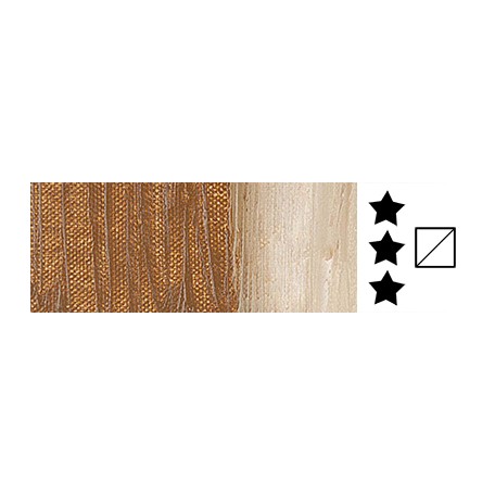 raw sienna farba olejna w sztyfcie R&F