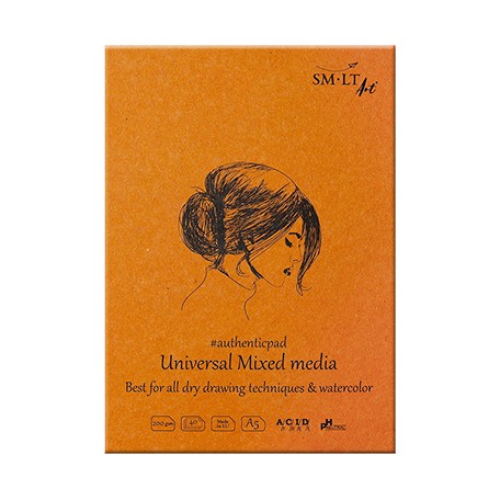 mix media paper pad smlt