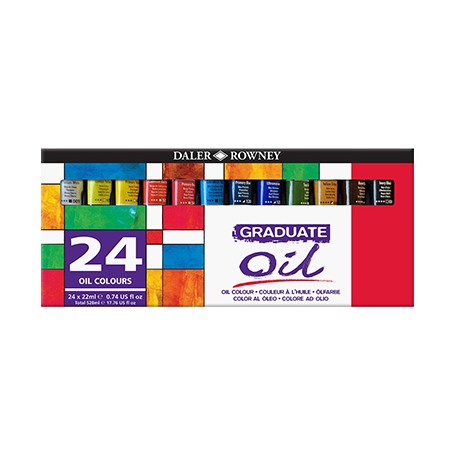 Farby olejne Graduate Oil Daler Rowney 24x22