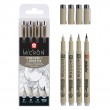 pigma micron pigma brush sakura light cool gray