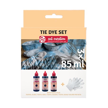 Zestaw do farbowania tkanin Tie-Dye talens