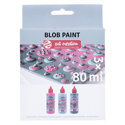Blob Paint farby 3D Set 1, Art Creation 3 x 80 ml