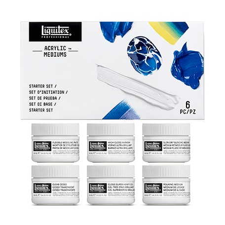 Płynne media do akryli liquitex