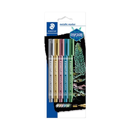metallic staedtler set