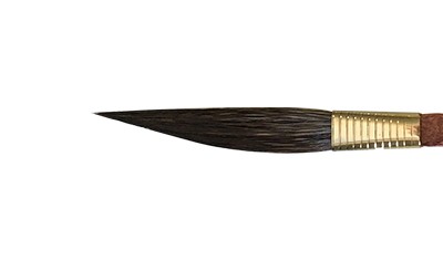 Nr 0 – pędzel sztyletowy serii 526, Kolibri