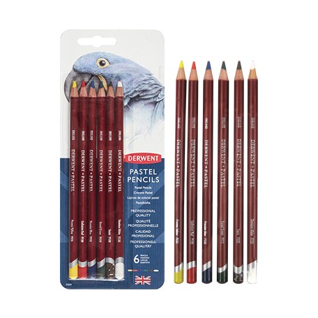 pastel pencil 6 derwent