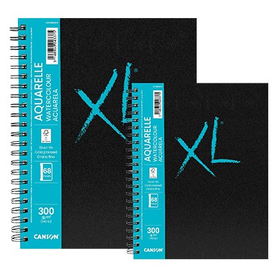 Blok do akwareli w twardej oprawie Canson XL, A4