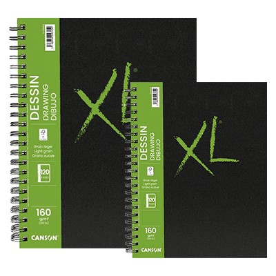 Blok do rysunku Canson XL Drawing, spirala A4