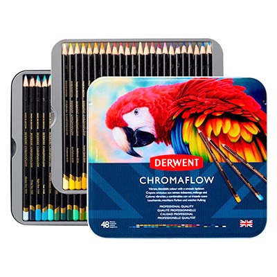 Derwent Chromaflow kredki rysunkowe 48