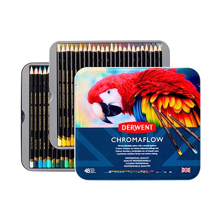 Derwent Chromaflow kredki rysunkowe 48