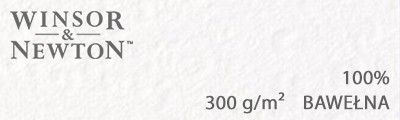 Papier do akwareli W&N Rough 300 g/m², 56 x 76 cm