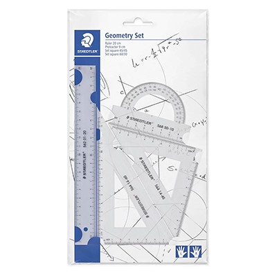 Zestaw do geometrii, Staedtler, 4 elementy