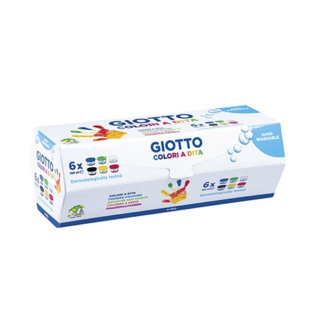 Farby do malowania palcami Dita Giotto 6