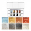 Farby akwarelowe w polkostkach Cotman metallic