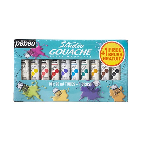 Gouache Studio farby temperowe pebeo