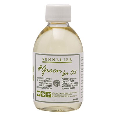 Płyn do czyszczenia pędzli Green For Oil, 250 ml
