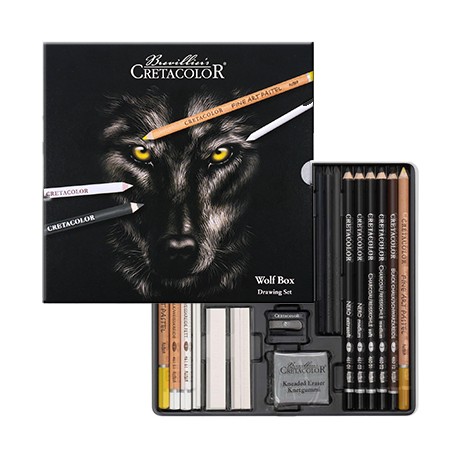 Zestaw szkicowy Wolf Box Cretacolor