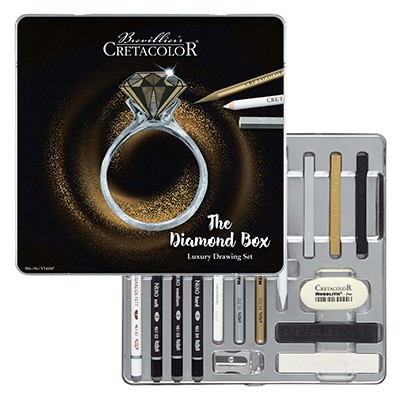 Zestaw rysunkowy Diamond Box Cretacolor