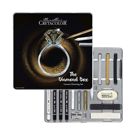 Zestaw rysunkowy Diamond Box Cretacolor