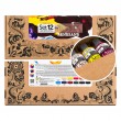 zestaw farb akrylowych Maxi Acril Renesans 12 x 60 ml
