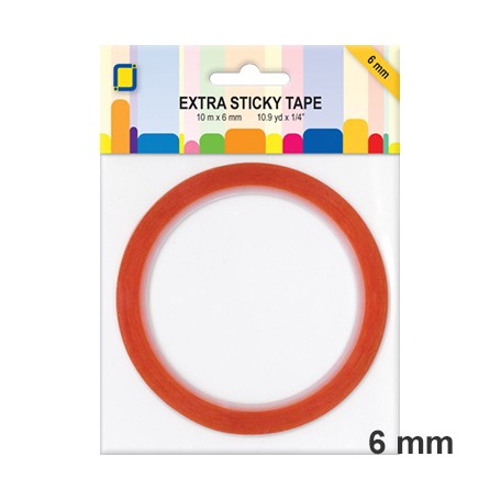 Taśma dwustronna Extra Sticky 6 mm x 10 m
