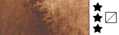 Aquarius 128 Cyprus Burnt Umber, akwarela półkostka Szmal