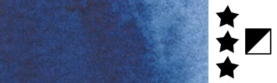 Aquarius 220 Indigo (Hue), akwarela półkostka Szmal