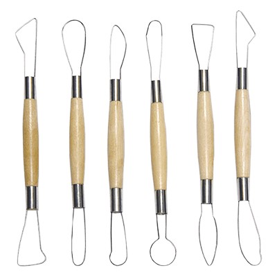 Szpatułki oczkowe dwustronne 20 cm 6 sztuk