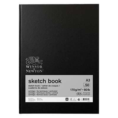 Blok rysunkowy Winsor & Newton, 50 kartek 170 g A3