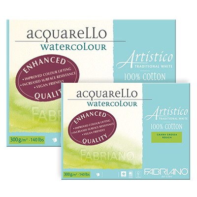 Fabriano Artistico traditional white gruboziarnisty