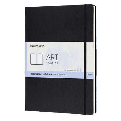 Blok akwarelowy Watercolour Notebook Moleskine, 21 x 29,7 cm