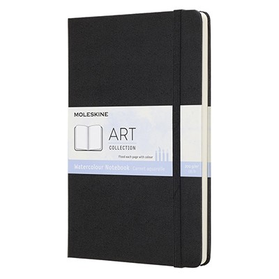 Blok akwarelowy Watercolour Notebook Moleskine, 13 x 21 cm