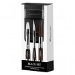 Zestaw 3 pędzli do akwareli Black Set Escoda