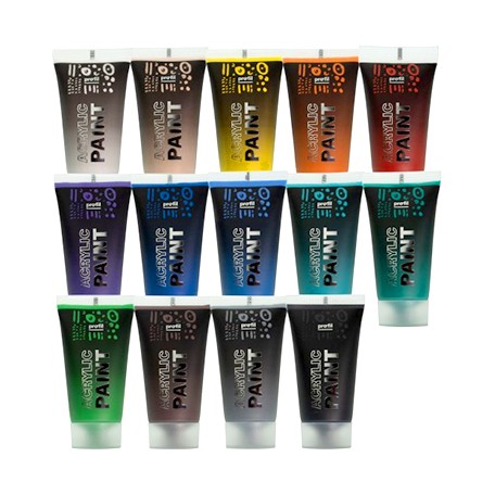 Zestaw farb akrylowych Profil 14 x 50 ml