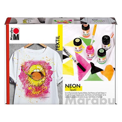 Textile farby do tkanin Marabu Neon