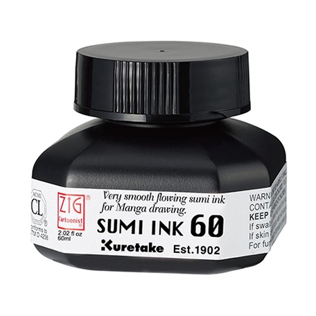 Sumi Ink Kuretake 60 ml