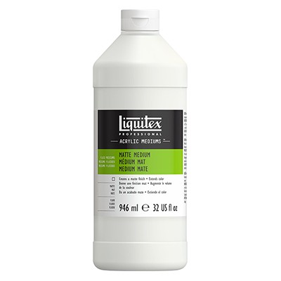 Medium matowe do farb akrylowych Liquitex 946 ml